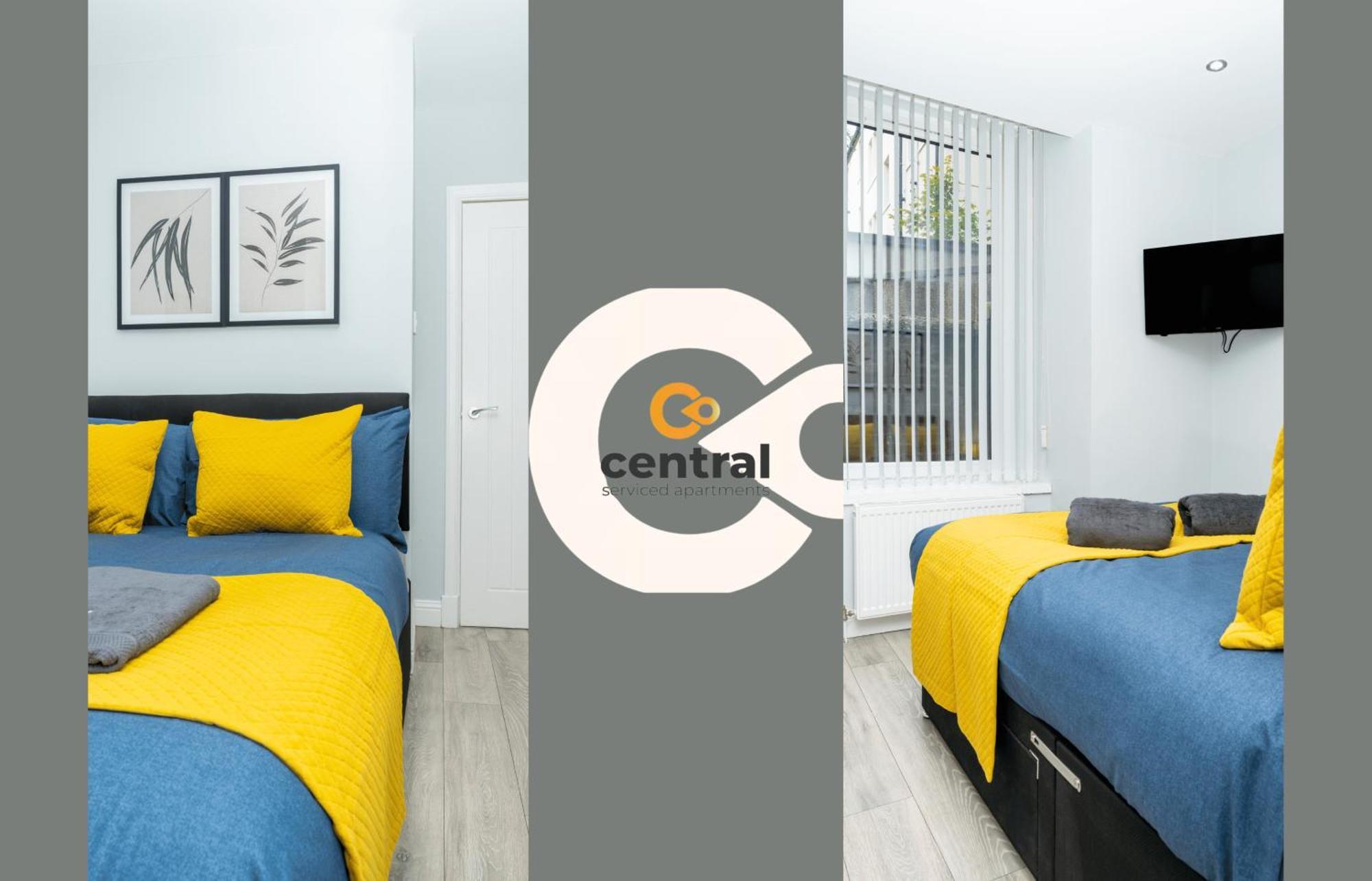 Central Serviced Apartments - 2 Bedroom - Ground Floor - Monthly & Weekly Bookings Welcome - Free Street Parking - 2 Double Beds - Wifi - Smart Tvs In Rooms - Fully Equipped - Heating 24-7 - Contractor & Short Stay Favourite Dundee Buitenkant foto